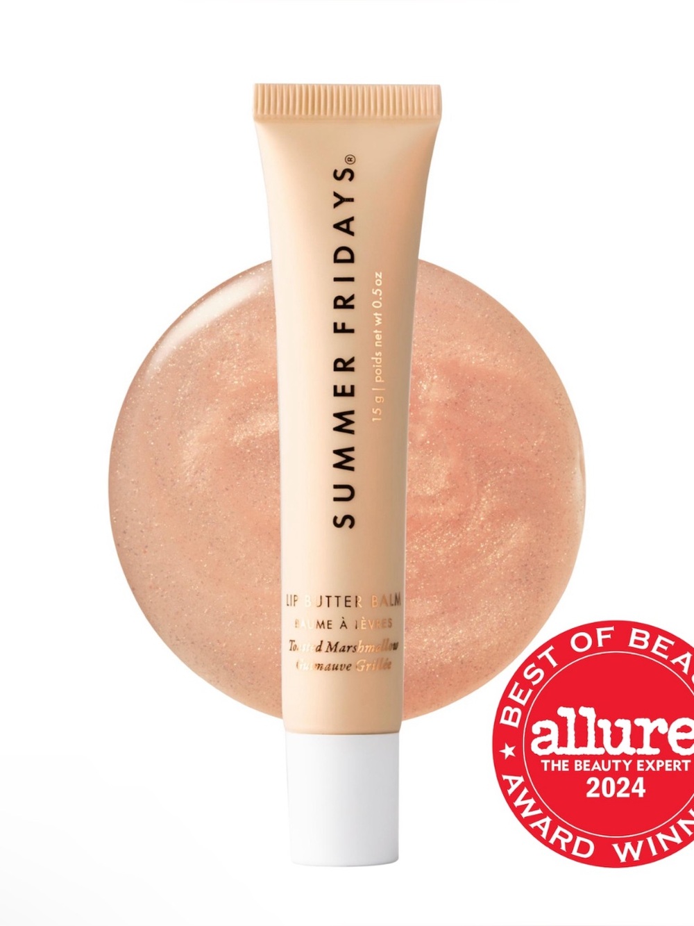 Summer Friday Lip Butter Balm, Toasted Marshmallow
